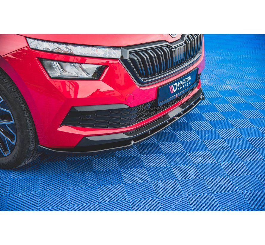 Maxton Design FRONT SPLITTER V.2 Skoda Kamiq