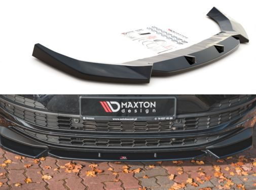 Maxton Design Maxton Design FRONT SPLITTER Skoda Karoq Sportline