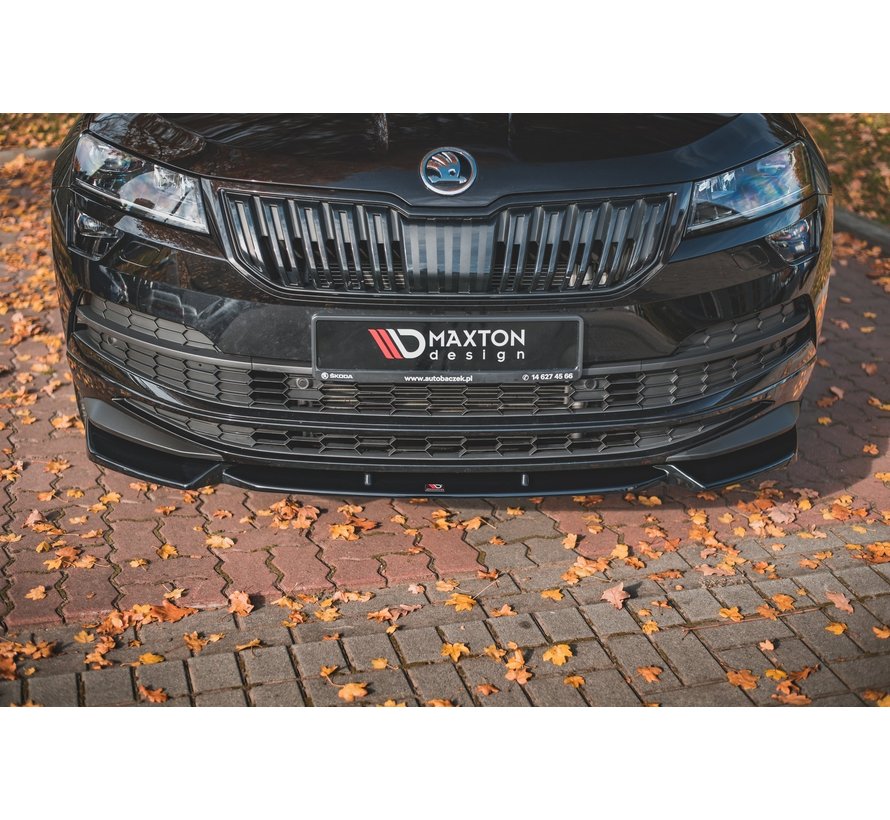 Maxton Design FRONT SPLITTER Skoda Karoq Sportline