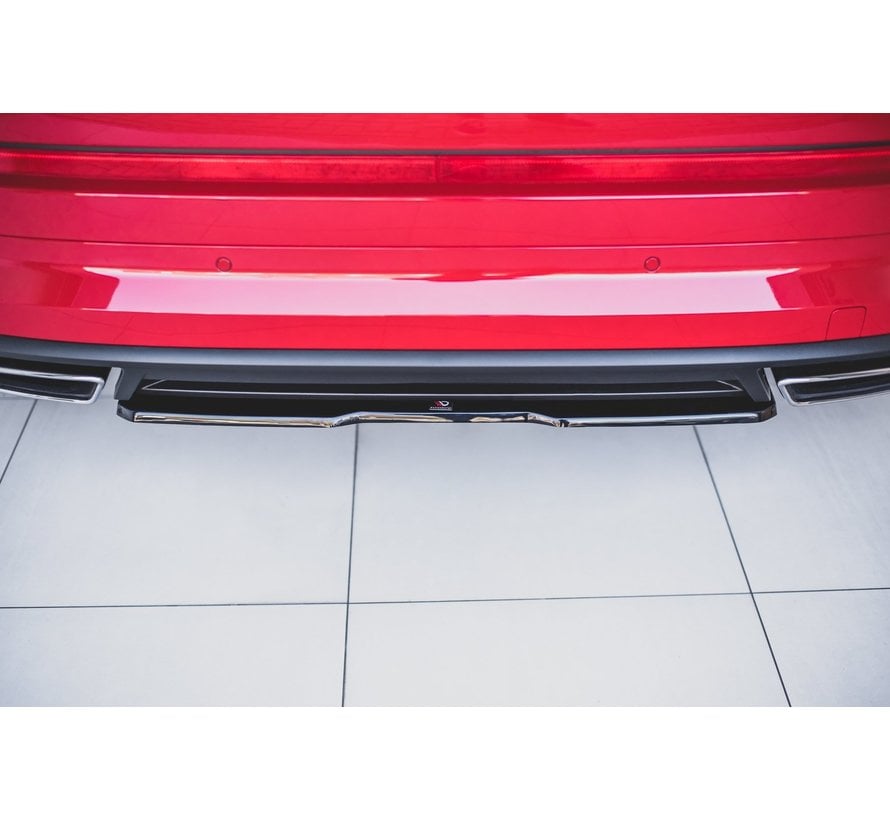 Maxton Design CENTRAL REAR DIFFUSER Skoda Kodiaq RS