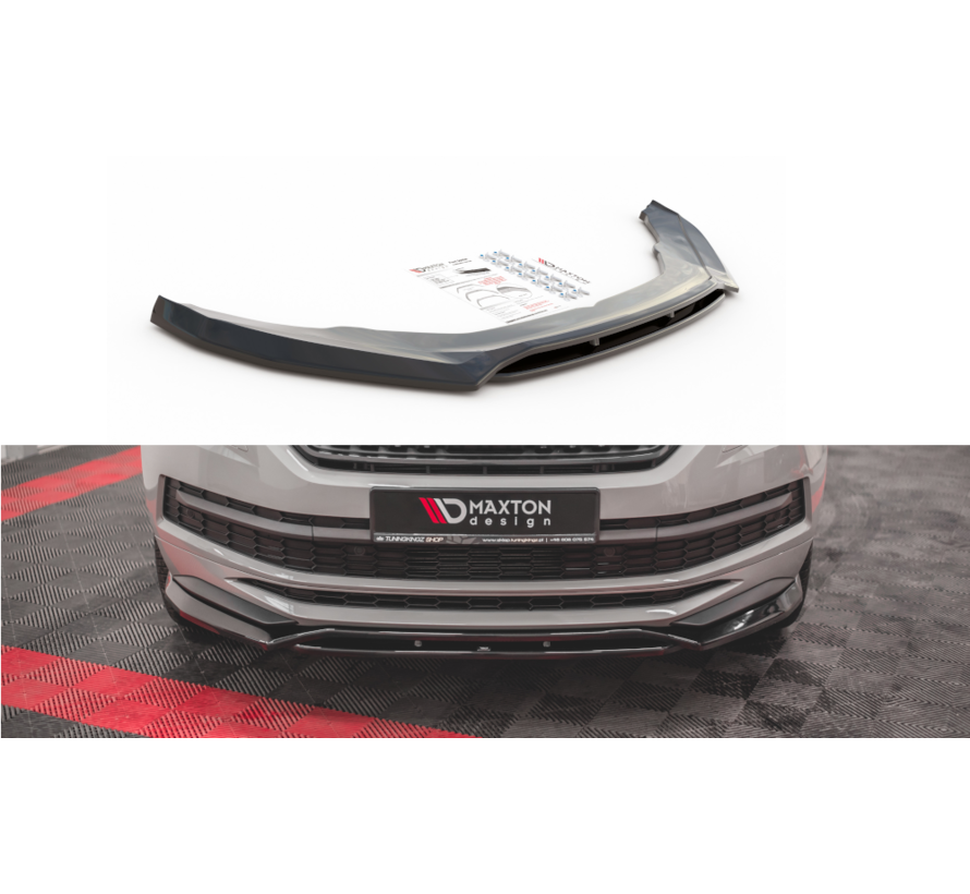 Maxton Design FRONT SPLITTER Skoda Kodiaq Mk1 Sportline/RS