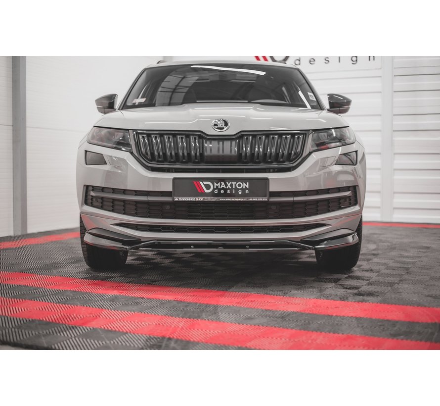 Maxton Design FRONT SPLITTER Skoda Kodiaq Mk1 Sportline/RS