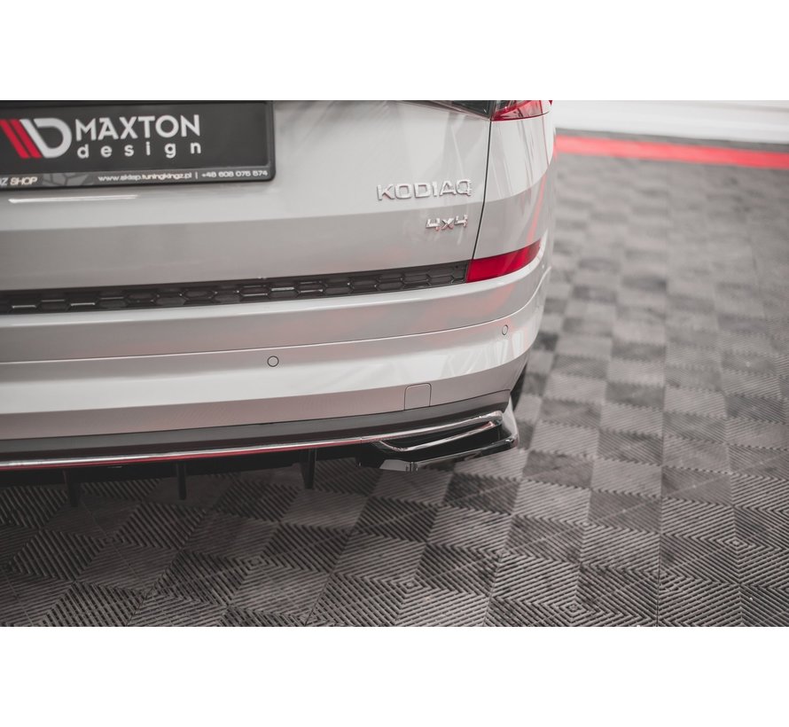 Maxton Design REAR SIDE SPLITTERS Skoda Kodiaq Mk1 Sportline