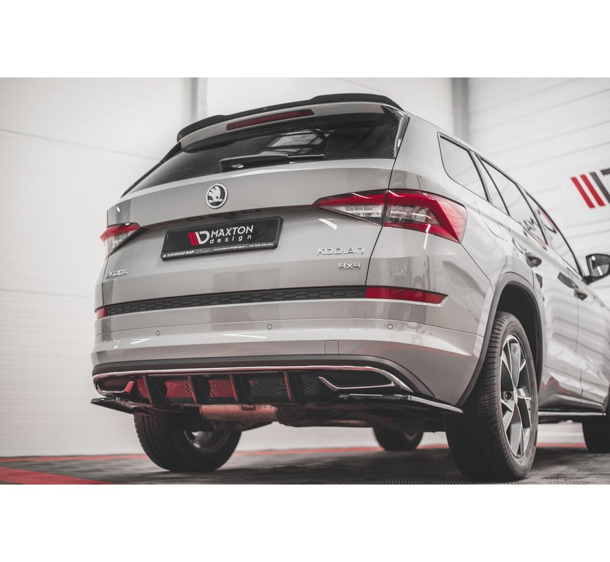 Maxton Design REAR DIFFUSER Skoda Kodiaq Mk1 Sportline