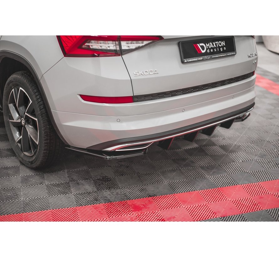 Maxton Design REAR DIFFUSER Skoda Kodiaq Mk1 Sportline