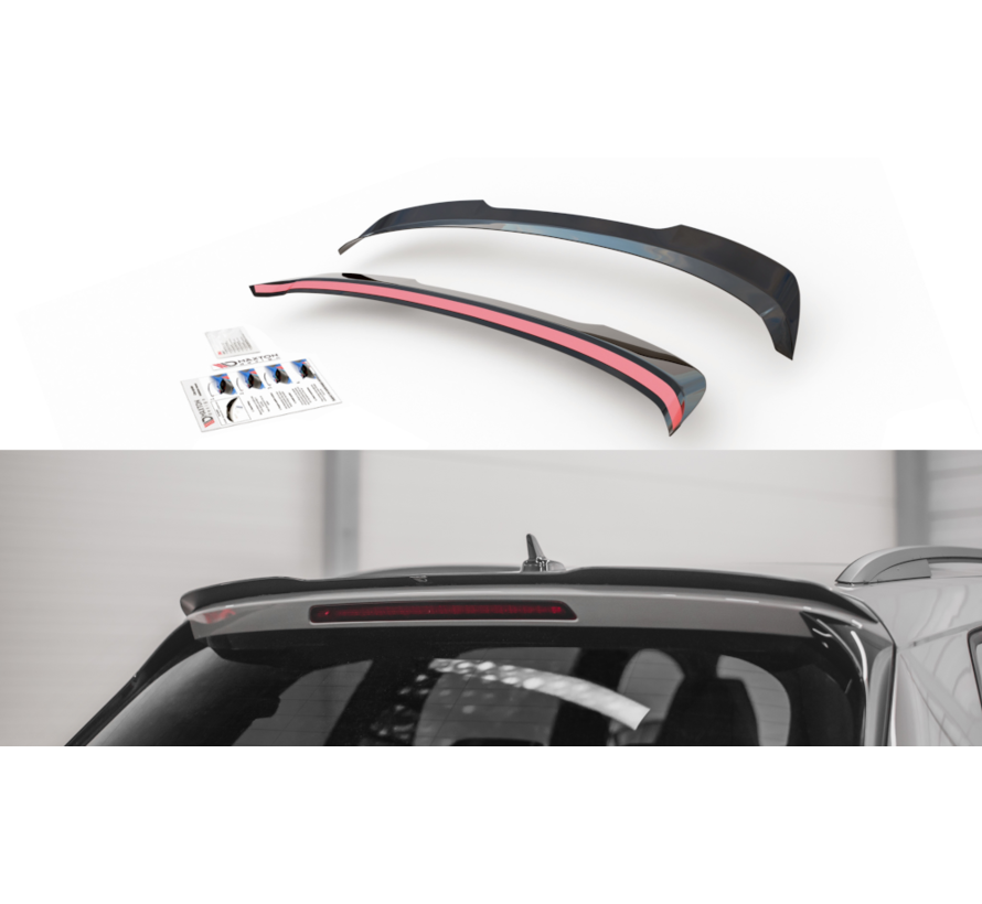 Maxton Design SPOILER CAP V.1 Skoda Kodiaq Mk1 Sportline/RS