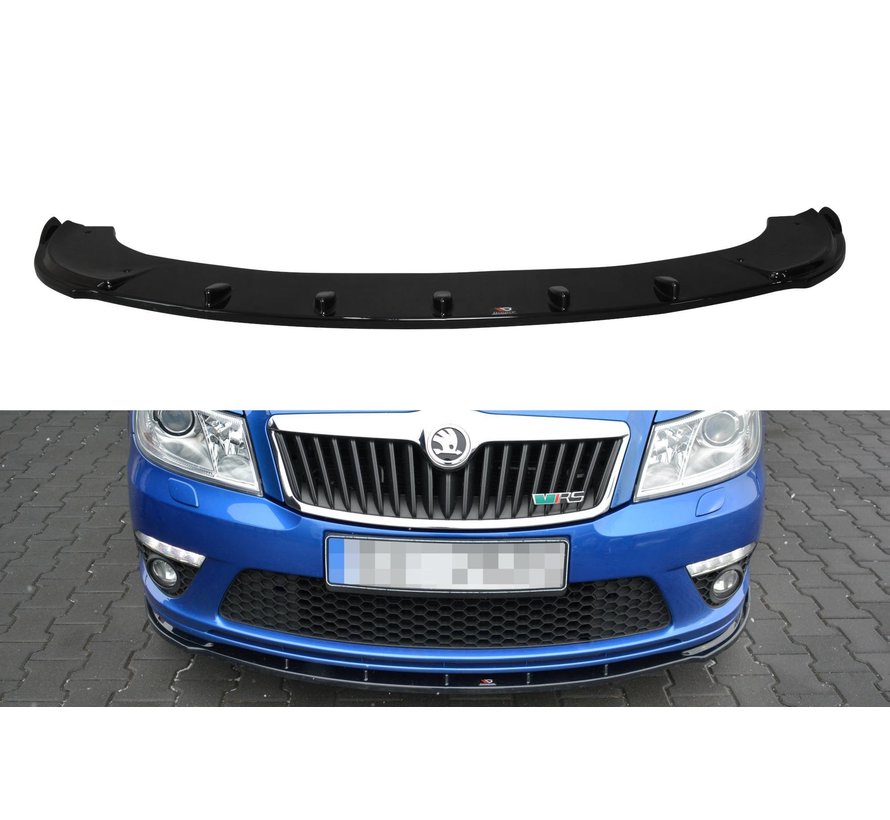 Maxton Design FRONT SPLITTER V.1 Skoda Octavia RS Mk2 FL