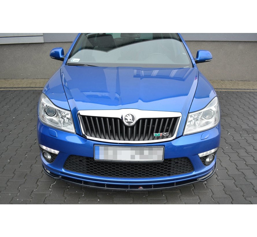 Maxton Design FRONT SPLITTER V.1 Skoda Octavia RS Mk2 FL