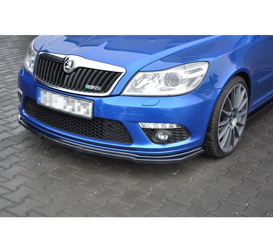 Maxton Design FRONT SPLITTER V.2 Skoda Octavia RS Mk2 FL