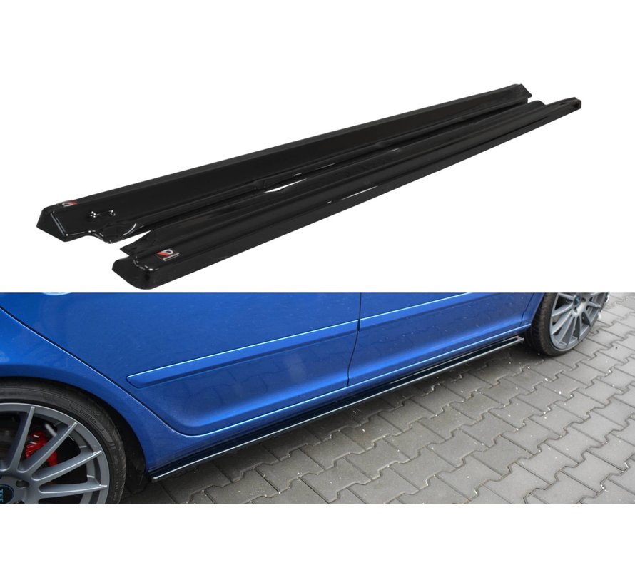 Maxton Design SIDE SKIRTS DIFFUSERS  Skoda Octavia RS Mk2 / Mk2 FL