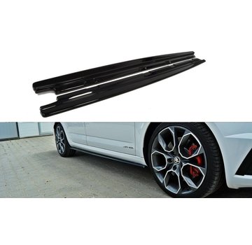 Maxton Design Maxton Design SIDE SKIRTS DIFFUSERS  Skoda Octavia RS Mk3 / Mk3 FL Hatchback / Kombi