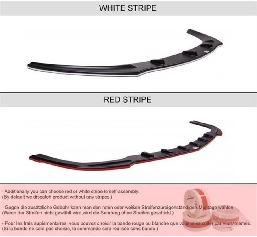 Maxton Design FRONT SPLITTER V.2 Skoda Octavia RS Mk3 / Mk3 FL