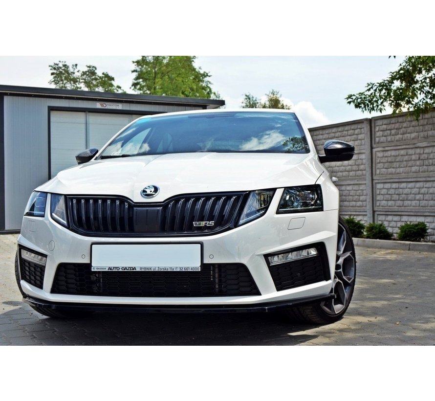 Maxton Design FRONT SPLITTER V.1 Skoda Octavia RS Mk3 / Mk3 FL