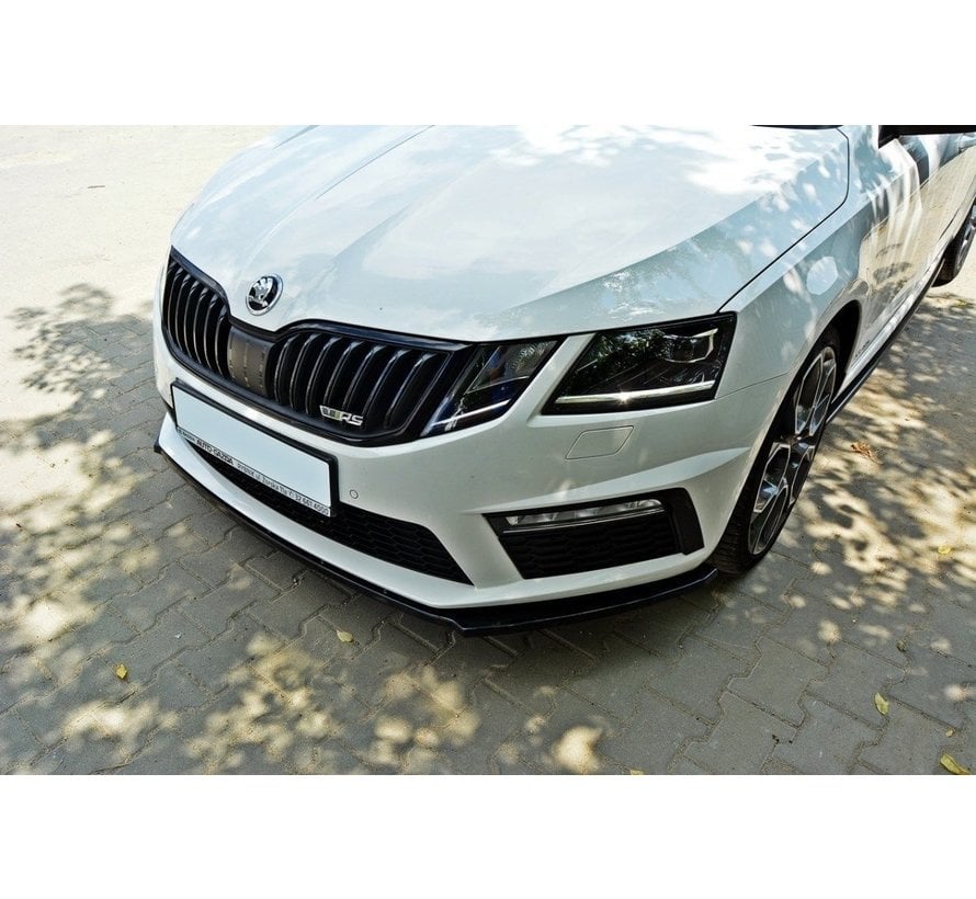 Maxton Design FRONT SPLITTER V.1 Skoda Octavia RS Mk3 / Mk3 FL