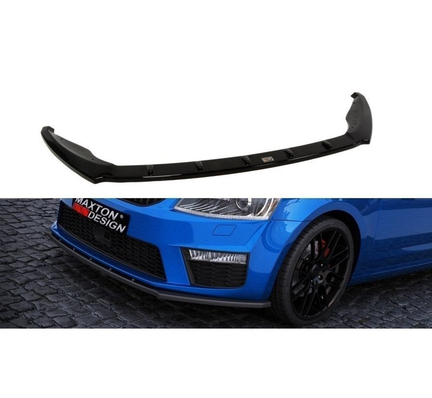 Maxton Design FRONT SPLITTER V.1 Skoda Octavia RS Mk3 / Mk3 FL