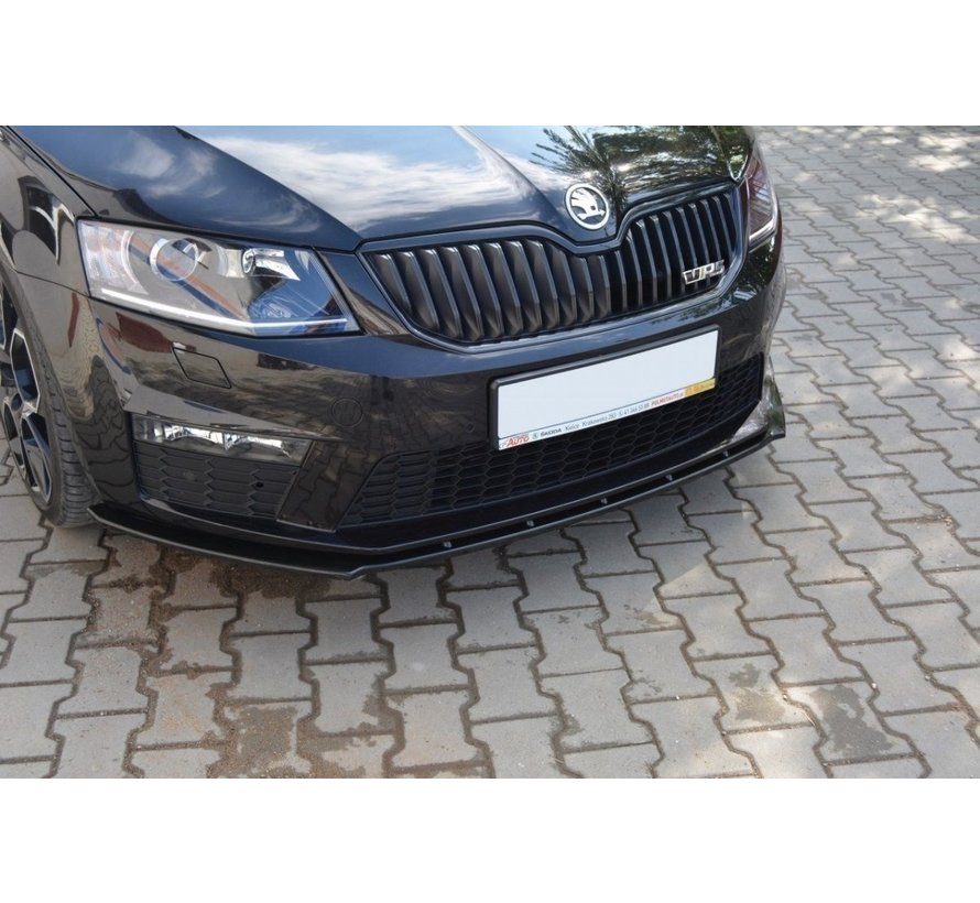 Maxton Design FRONT SPLITTER V.1 Skoda Octavia RS Mk3 / Mk3 FL