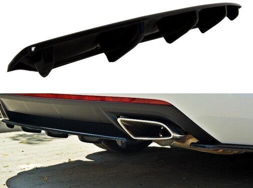 Maxton Design Maxton Design CENTRAL REAR DIFFUSER Skoda Octavia RS Mk3 / Mk3 FL Hatchback / Estate