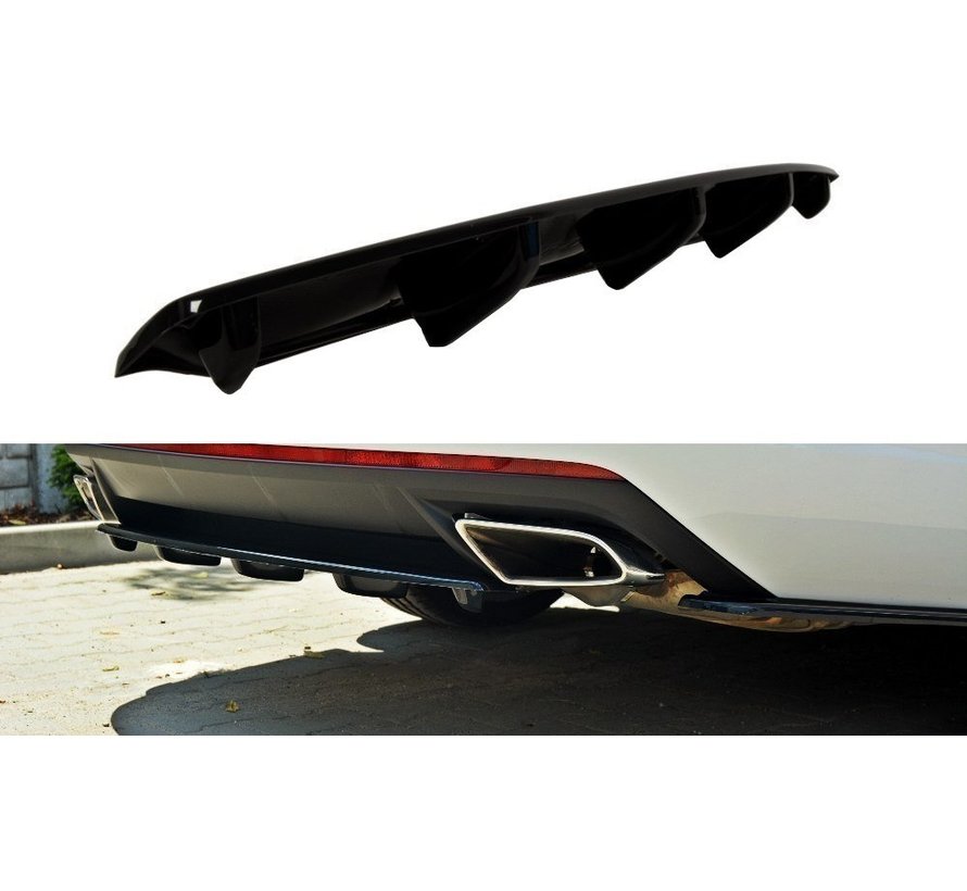 Maxton Design CENTRAL REAR DIFFUSER Skoda Octavia RS Mk3 / Mk3 FL Hatchback / Estate