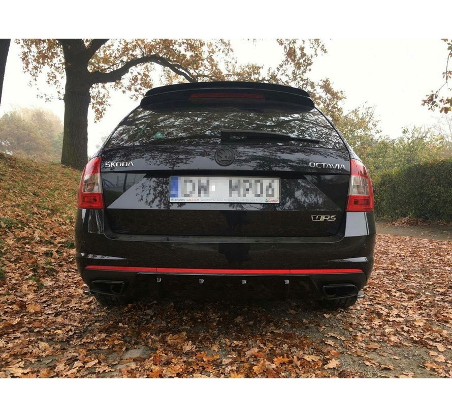 Maxton Design SPOILER CAP Skoda Octavia RS Mk3 / Mk3 FL Estate