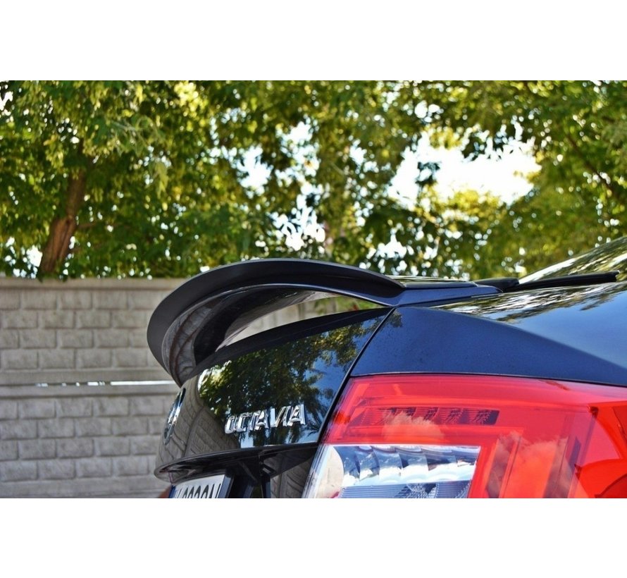 Maxton Design SPOILER CAP Skoda Octavia RS Mk3 / Mk3 FL Hatchback