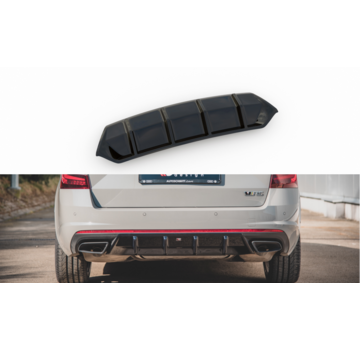 Maxton Design Maxton Design REAR DIFFUSER V.1 Skoda Octavia RS Mk3 / Mk3 FL Hatchback / Estate