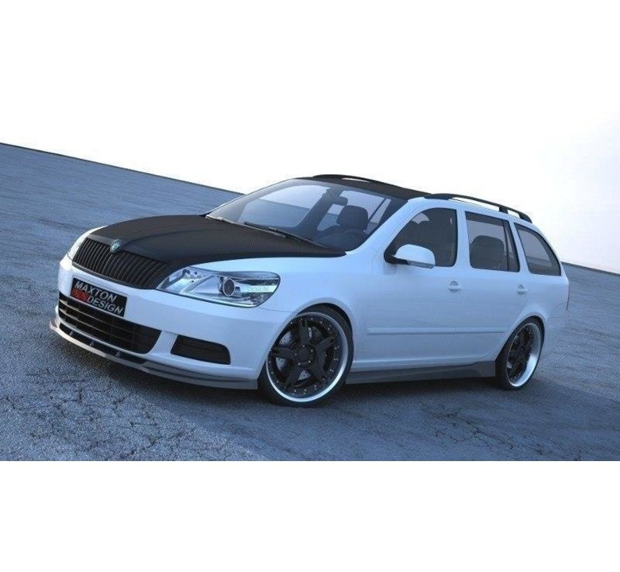 Maxton Design FRONT SPLITTER Skoda Octavia Mk2 FL