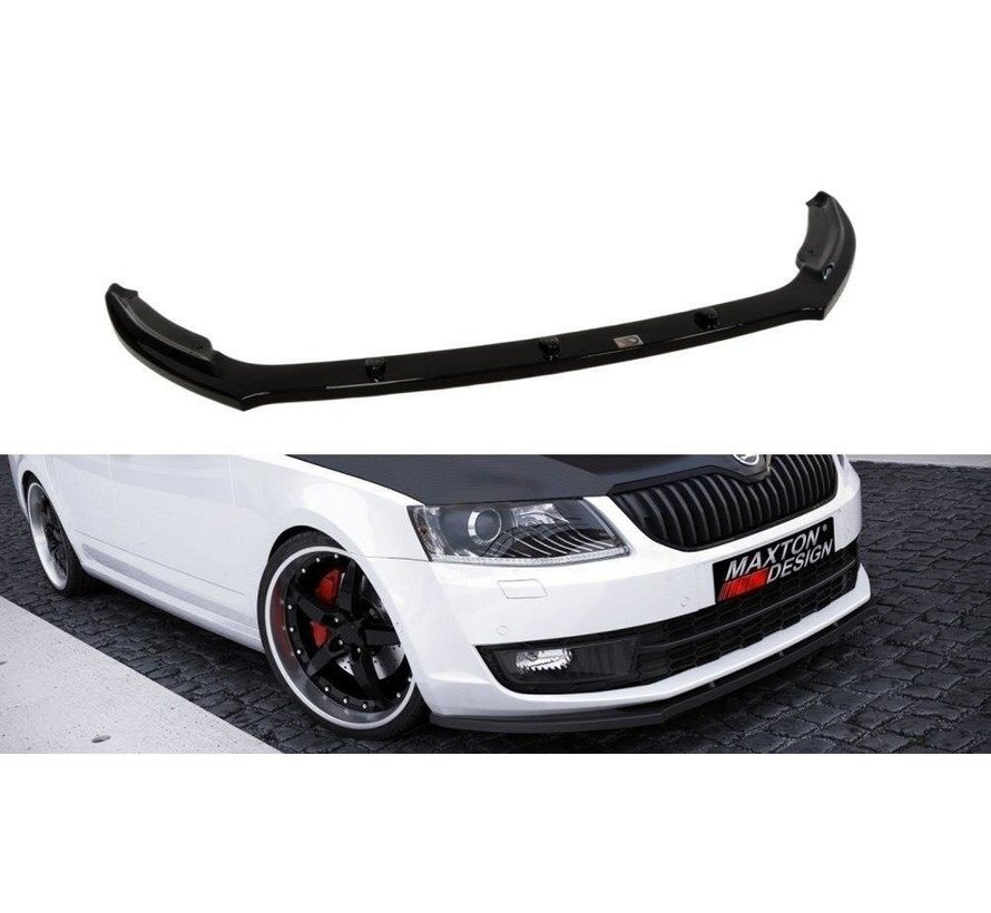 Maxton Design FRONT SPLITTER V.2 Skoda Octavia Mk3