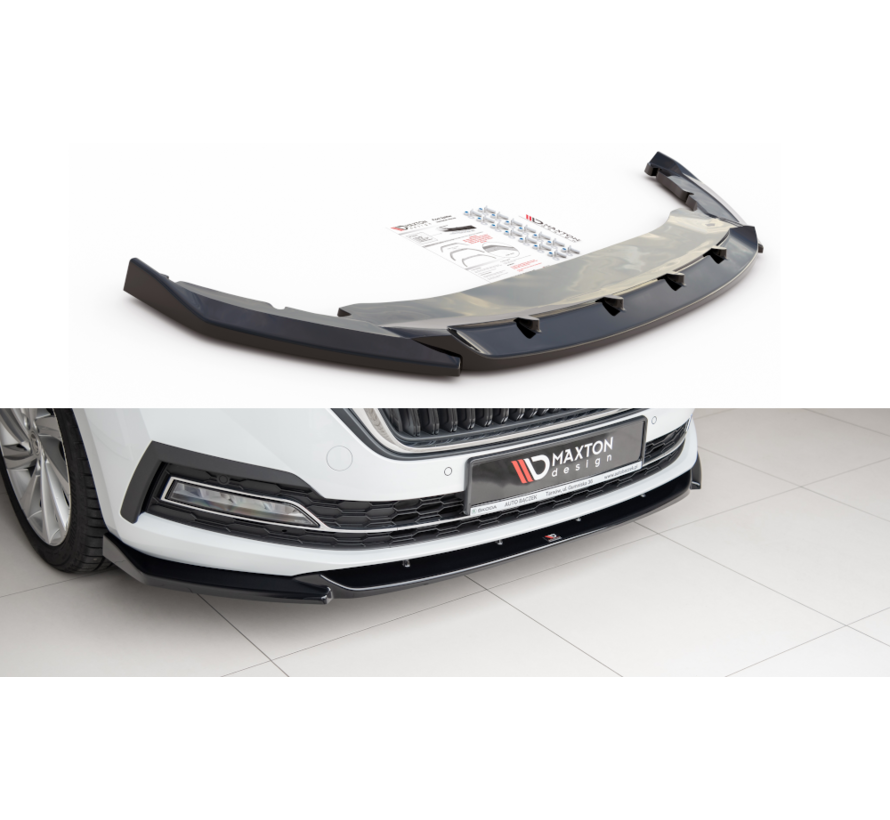 Maxton Design FRONT SPLITTER V.1 Skoda Octavia Mk4