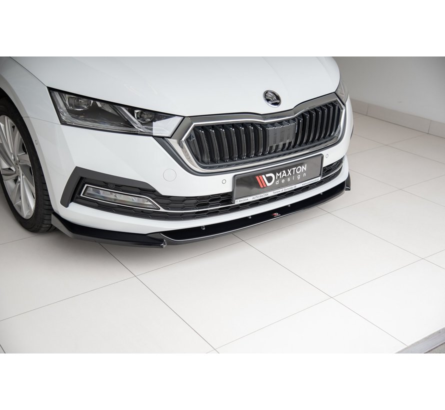 Maxton Design FRONT SPLITTER V.1 Skoda Octavia Mk4