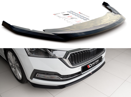 Maxton Design Maxton Design FRONT SPLITTER V.2 Skoda Octavia Mk4