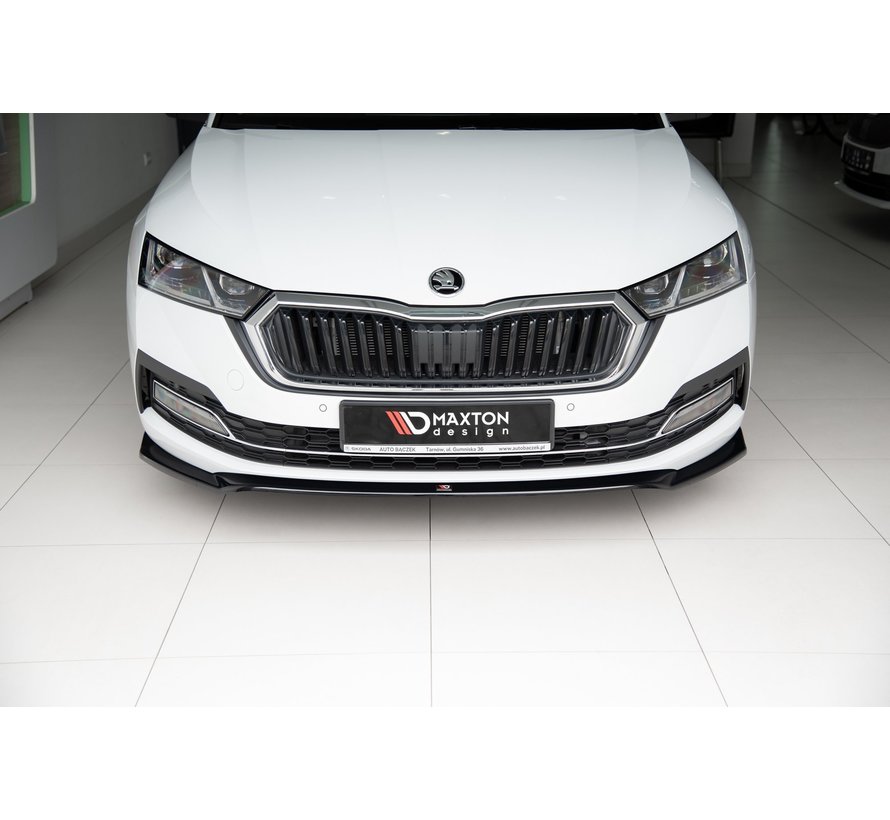 Maxton Design FRONT SPLITTER V.2 Skoda Octavia Mk4