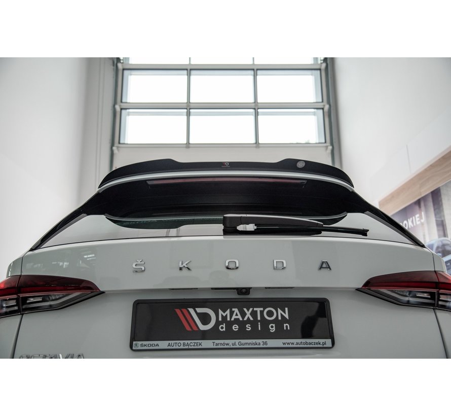 Maxton Design SPOILER CAP Skoda Octavia Mk4 Estate