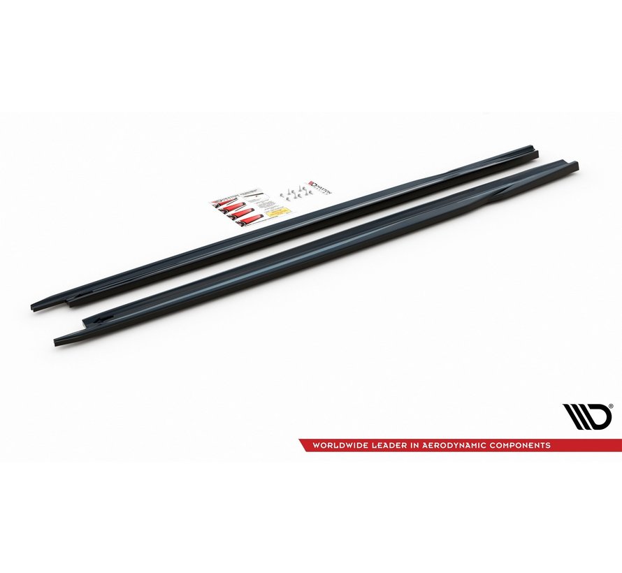 Maxton Design SIDE SKIRTS DIFFUSERS  V.2 Skoda Octavia Mk4