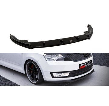 Maxton Design Maxton Design FRONT SPLITTER V.1 Skoda Rapid