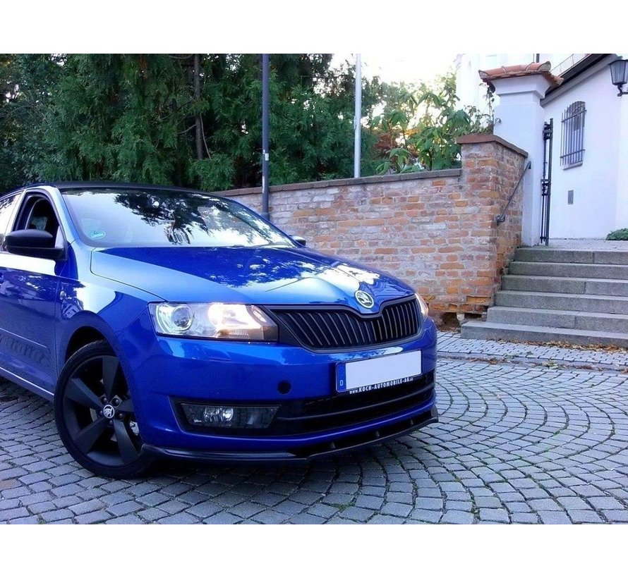 Maxton Design FRONT SPLITTER V.1 Skoda Rapid