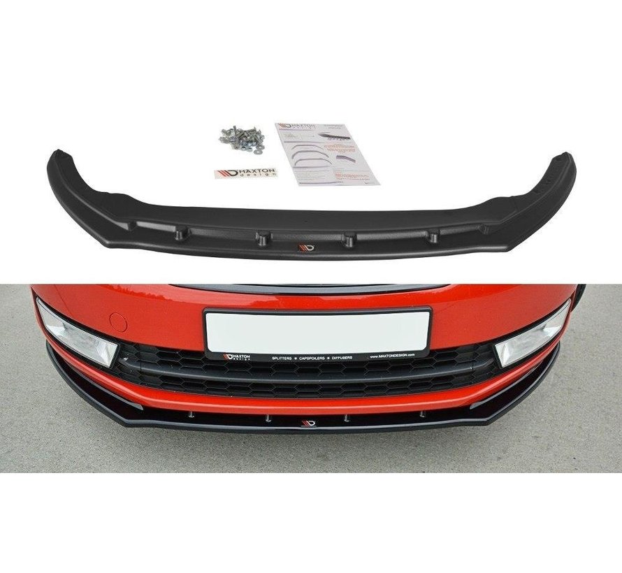 Maxton Design FRONT SPLITTER V.2 Skoda Rapid