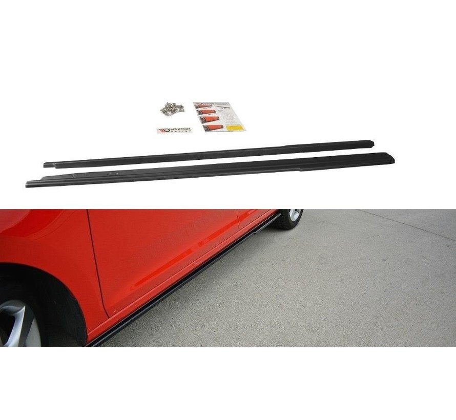 Maxton Design SIDE SKIRTS DIFFUSERS  Skoda Rapid