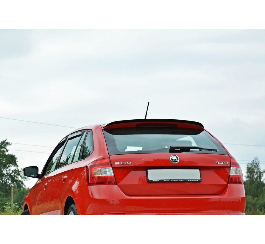 Maxton Design SPOILER CAP Skoda Rapid Spaceback