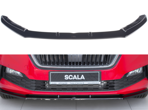 Maxton Design Maxton Design FRONT SPLITTER V.1 Skoda Scala