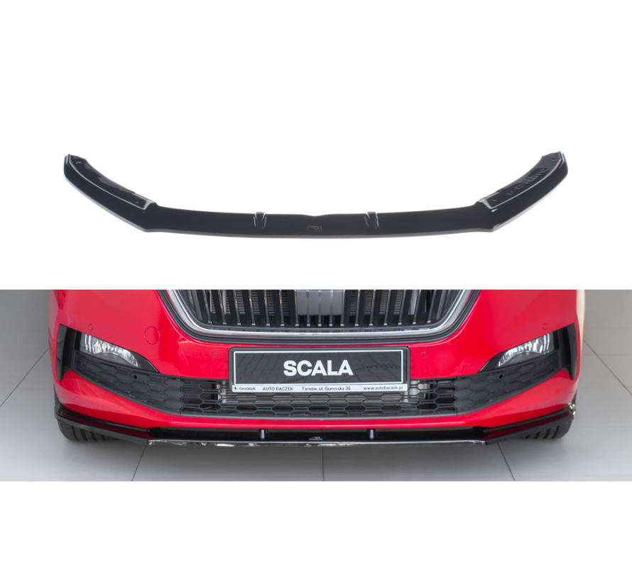 Maxton Design FRONT SPLITTER V.1 Skoda Scala