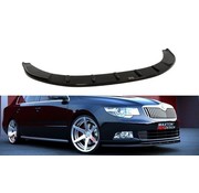 Maxton Design Maxton Design FRONT SPLITTER Skoda Superb Mk2 (For Sport Maxton Design FRONT BUMPER Spoiler)