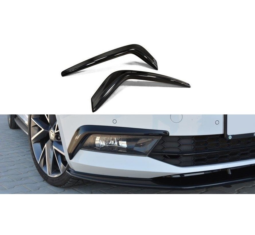 Maxton Design Frames For Lights Skoda Superb Mk3