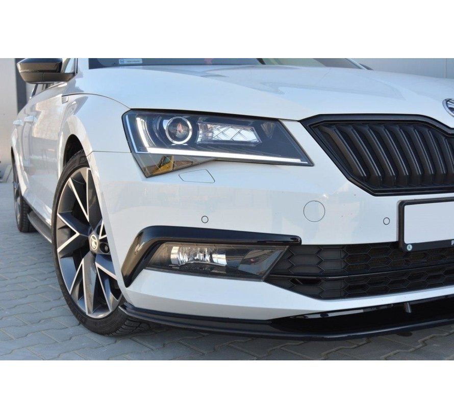 Maxton Design Frames For Lights Skoda Superb Mk3