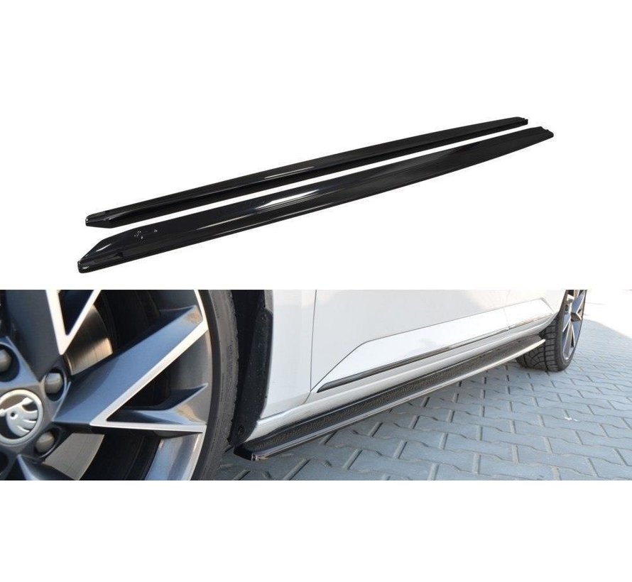 Maxton Design SIDE SKIRTS DIFFUSERS  Skoda Superb Mk3