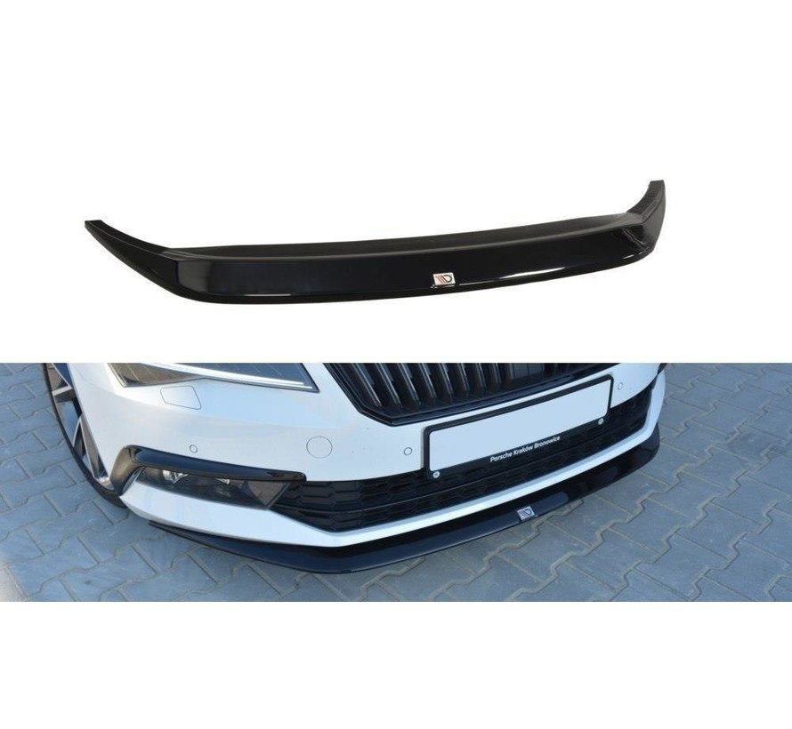 Maxton Design FRONT SPLITTER V.1 Skoda Superb Mk3