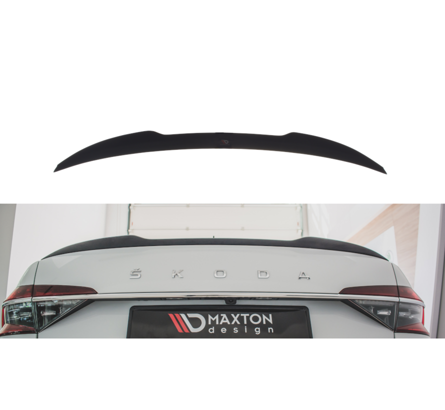 Maxton Design SPOILER CAP V.2 Skoda Superb Mk3 / Mk3 FL Hatchback