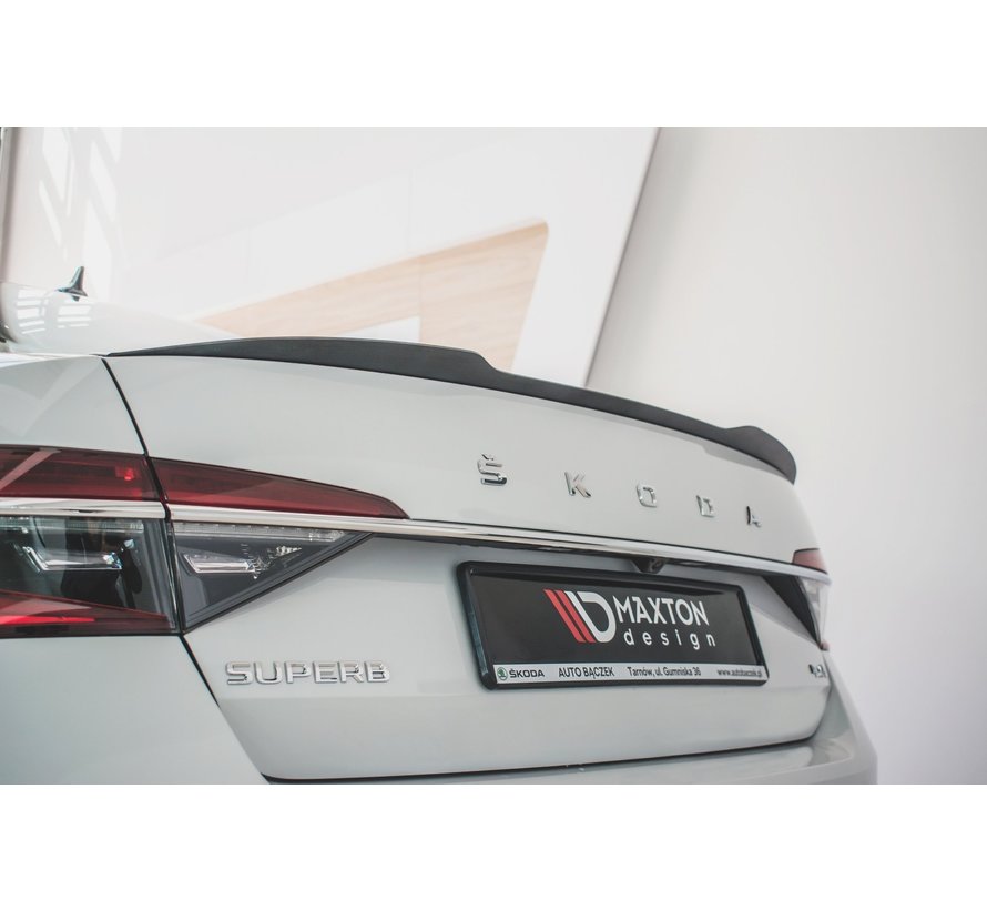 Maxton Design SPOILER CAP V.2 Skoda Superb Mk3 / Mk3 FL Hatchback