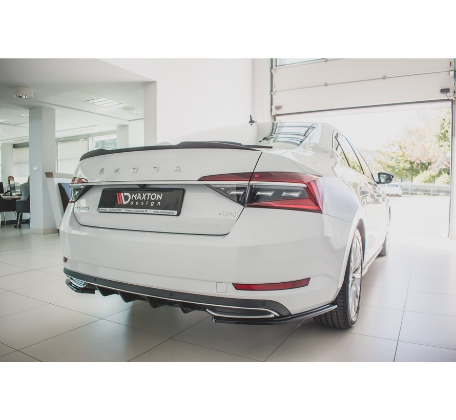 Maxton Design SPOILER CAP V.2 Skoda Superb Mk3 / Mk3 FL Hatchback