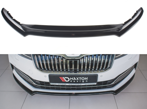 Maxton Design Maxton Design FRONT SPLITTER V.1 Skoda Superb Mk3 FL