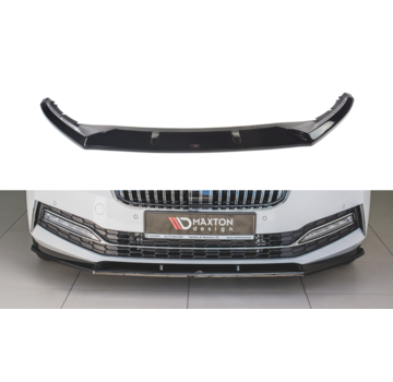 Maxton Design Maxton Design FRONT SPLITTER V.2 Skoda Superb Mk3 FL